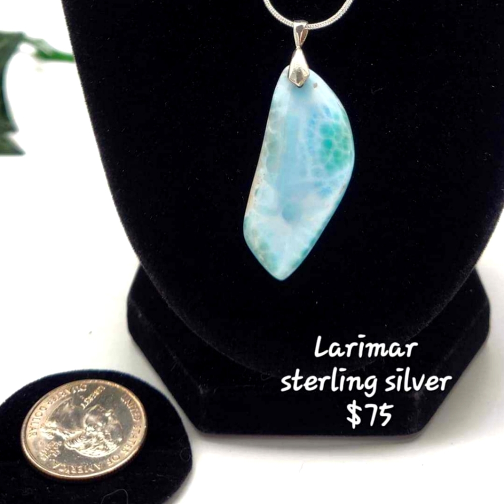 Larimar Pendant - image 1